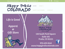 Tablet Screenshot of happytrailscolorado.com